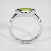 1.64 Ct. Green Sapphire Ring, 14K White Gold 3
