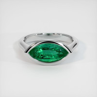 Emerald Ring 1.95 Ct., 18K White Gold Preview