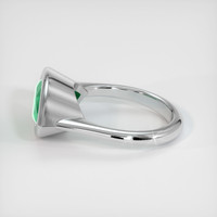 2.97 Ct. Emerald Ring, 18K White Gold 4