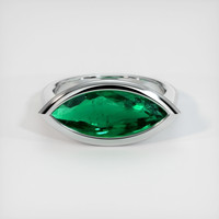 Emerald Ring 2.57 Ct., 18K White Gold Preview