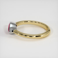 1.14 Ct. Pinkish Red Ruby Ring, 10K Yellow Gold 4