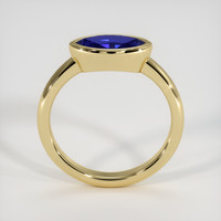 1.28 Ct. Blue Sapphire Ring, 10K Yellow Gold 3