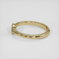 0.34 Ct. Yellow Sapphire Ring, 10K Yellow Gold 4