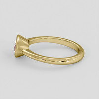 1.14 Ct. Brownish Red Garnet Ring, 14K Yellow Gold 4