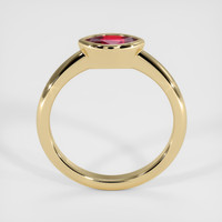 0.75 Ct. Ruby Ring, 14K Yellow Gold 3
