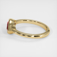 1.31 Ct. Ruby Ring, 14K Yellow Gold 4