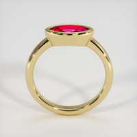 1.13 Ct. Ruby Ring, 14K Yellow Gold 3