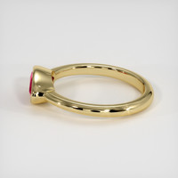 1.13 Ct. Ruby Ring, 14K Yellow Gold 4