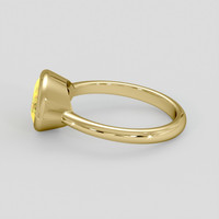 2.52 Ct. Yellow Sapphire Ring, 14K Yellow Gold 4