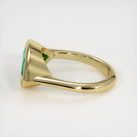 2.57 Ct. Emerald  Ring - 18K Yellow Gold