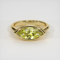 3.24 Ct. Gemstone Ring, 18K Yellow Gold 1