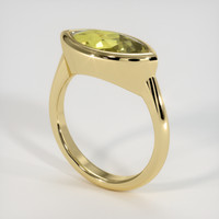 3.24 Ct. Gemstone Ring, 18K Yellow Gold 2