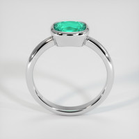 1.55 Ct. Emerald Ring, Platinum 950 3