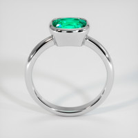 1.82 Ct. Emerald Ring, Platinum 950 3