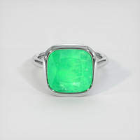 5.70 Ct. Emerald Ring, Platinum 950 1