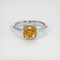 2.13 Ct. Gemstone Ring, Platinum 950 1