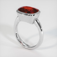 8.03 Ct. Gemstone Ring, Platinum 950 2