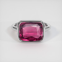 6.33 Ct. Gemstone Ring, Platinum 950 1