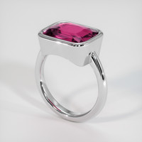 6.33 Ct. Gemstone Ring, Platinum 950 2