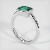 1.58 Ct. Gemstone Ring, Platinum 950 2