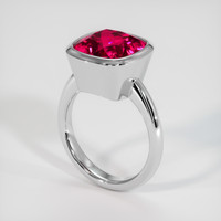 6.87 Ct. Gemstone Ring, Platinum 950 2