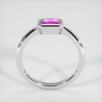 0.70 Ct. Pink Sapphire Ring, Platinum 950 3