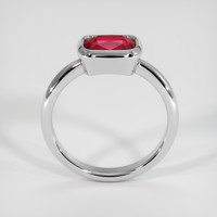 2.03 Ct. Ruby Ring, Platinum 950 3