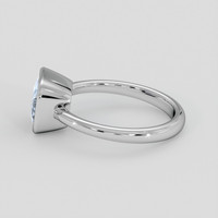 2.99 Ct. Blue Sapphire Ring, Platinum 950 4