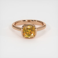 2.13 Ct. Gemstone Ring, 14K Rose Gold 1