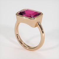 6.33 Ct. Gemstone Ring, 14K Rose Gold 2