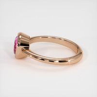 1.67 Ct. Sapphire Ring, 14K Rose Gold 4
