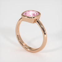 2.07 Ct. Sapphire Ring, 14K Rose Gold 2