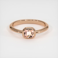 0.76 Ct. Sapphire Ring, 14K Rose Gold 1