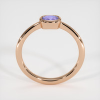 0.57 Ct. Sapphire Ring, 14K Rose Gold 3