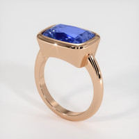 6.81 Ct. Sapphire Ring, 18K Rose Gold 2