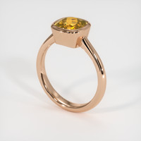 2.13 Ct. Gemstone Ring, 18K Rose Gold 2