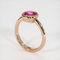 1.67 Ct. Sapphire Ring, 18K Rose Gold 2