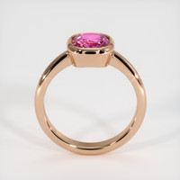 1.67 Ct. Sapphire Ring, 18K Rose Gold 3