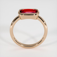 2.01 Ct. Ruby Ring, 18K Rose Gold 3