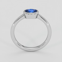 1.01 Ct. Blue Sapphire Ring, Silver 3