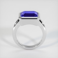 5.23 Ct. Blue Sapphire Ring, 14K White Gold 3