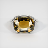 8.54 Ct. Gemstone Ring, 14K White Gold 1