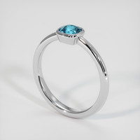 1.97 Ct. Gemstone Ring, 14K White Gold 2