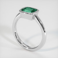 1.58 Ct. Gemstone Ring, 14K White Gold 2