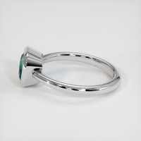 2.05 Ct. Sapphire Ring, 14K White Gold 4