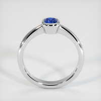 0.55 Ct. Sapphire Ring, 18K White Gold 3