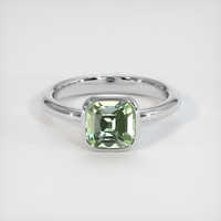 2.20 Ct. Gemstone Ring, 18K White Gold 1