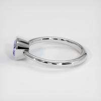 3.51 Ct. Color Change Sapphire Ring, 18K White Gold 4