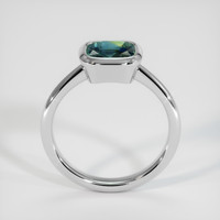 2.05 Ct. Bi Color Sapphire Ring, 18K White Gold 3