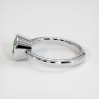 2.78 Ct. Sapphire Ring, 18K White Gold 4